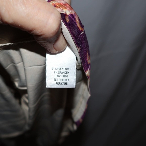 Apt 9 Dress, Women Size PM Made in Chine Brown Graphics - Picture 8 of 11